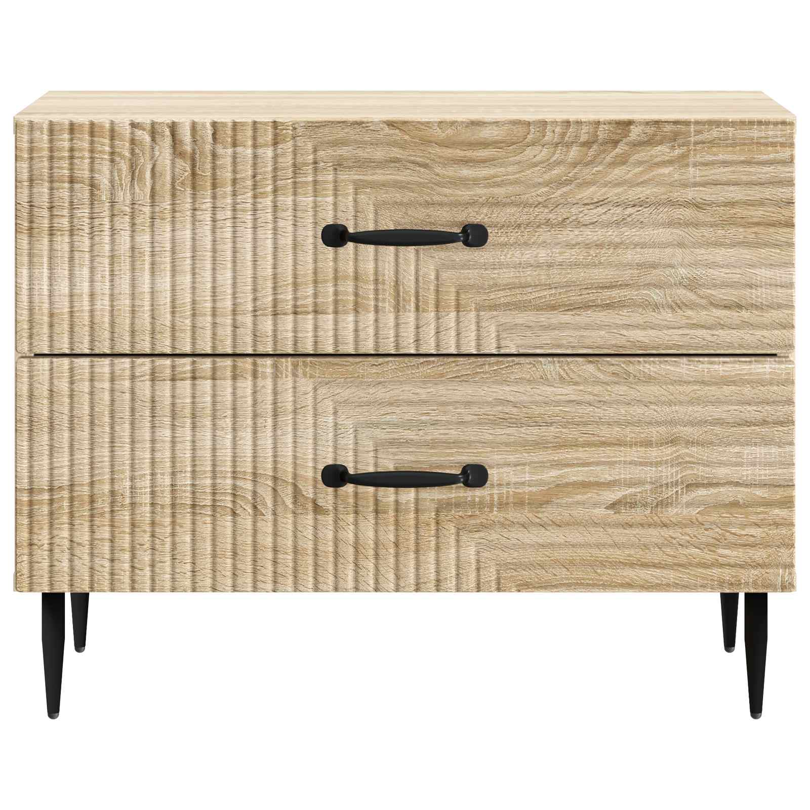 Armadio da Notte con cassetto Rovere Sonoma 62 x 34,5 x 47,5 cm