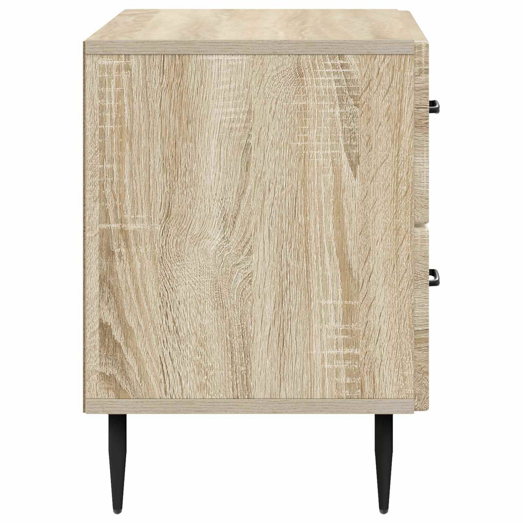 Armadio da Notte con cassetto Rovere Sonoma 62 x 34,5 x 47,5 cm