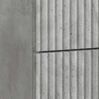 Armadio da Notte Grigio Cemento 62 x 34,5 x 47,5 cm