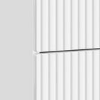Armadio da Notte con cassetto Bianco Lucido 62 x 34,5 x 47,5 cm