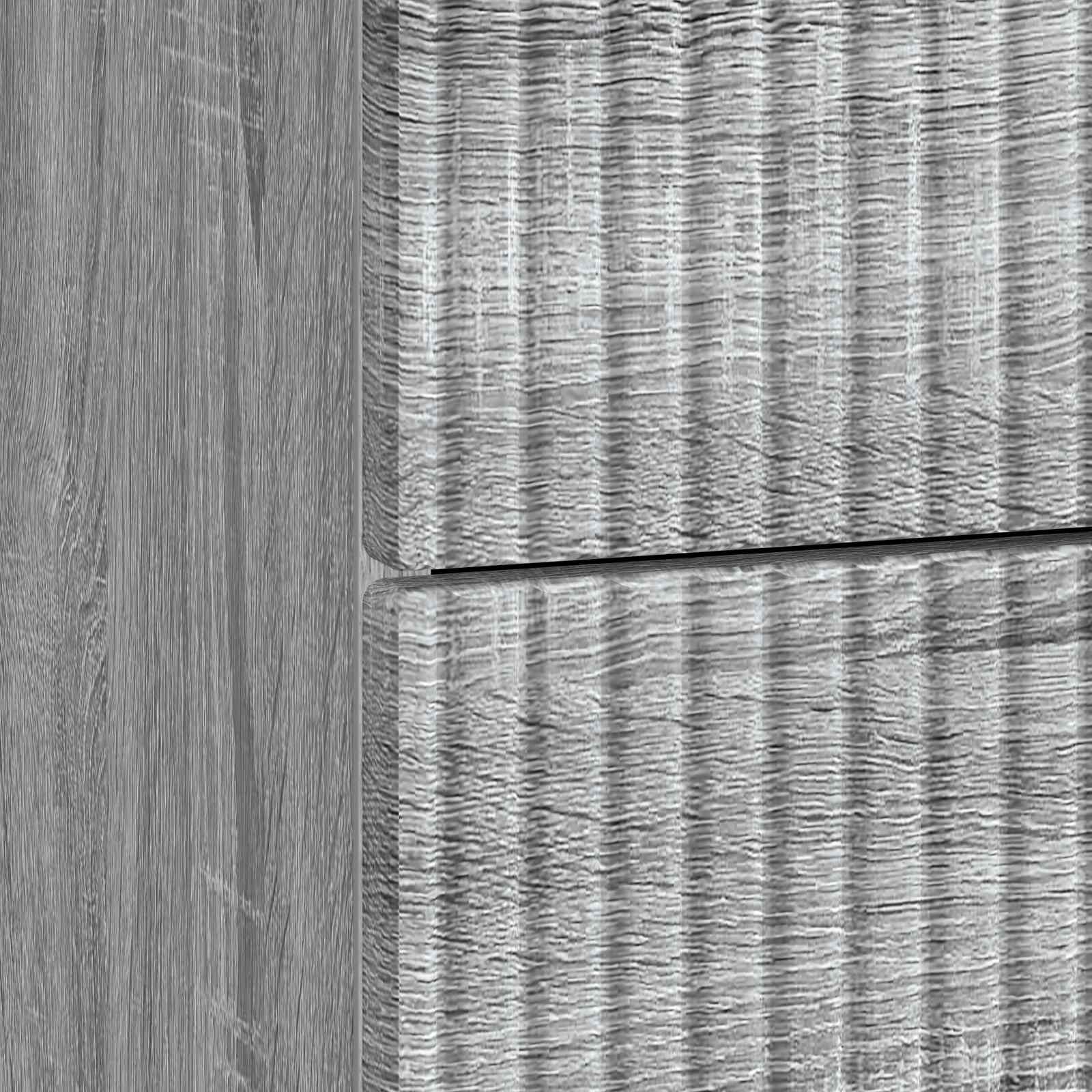 Armadio da Notte con cassetto Grigio Sonoma 62 x 34,5 x 47,5 cm