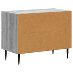 Armadio da Notte con cassetto Grigio Sonoma 62 x 34,5 x 47,5 cm
