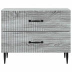 Armadio da Notte con cassetto Grigio Sonoma 62 x 34,5 x 47,5 cm