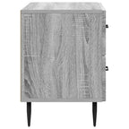 Armadio da Notte con cassetto Grigio Sonoma 62 x 34,5 x 47,5 cm