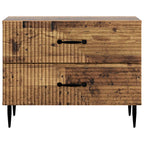 Armadio da Notte con cassetto Legno antico 62 x 34,5 x 47,5 cm