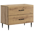 Armadio da Notte Rovere Artigianale 62 x 34,5 x 47,5 cm