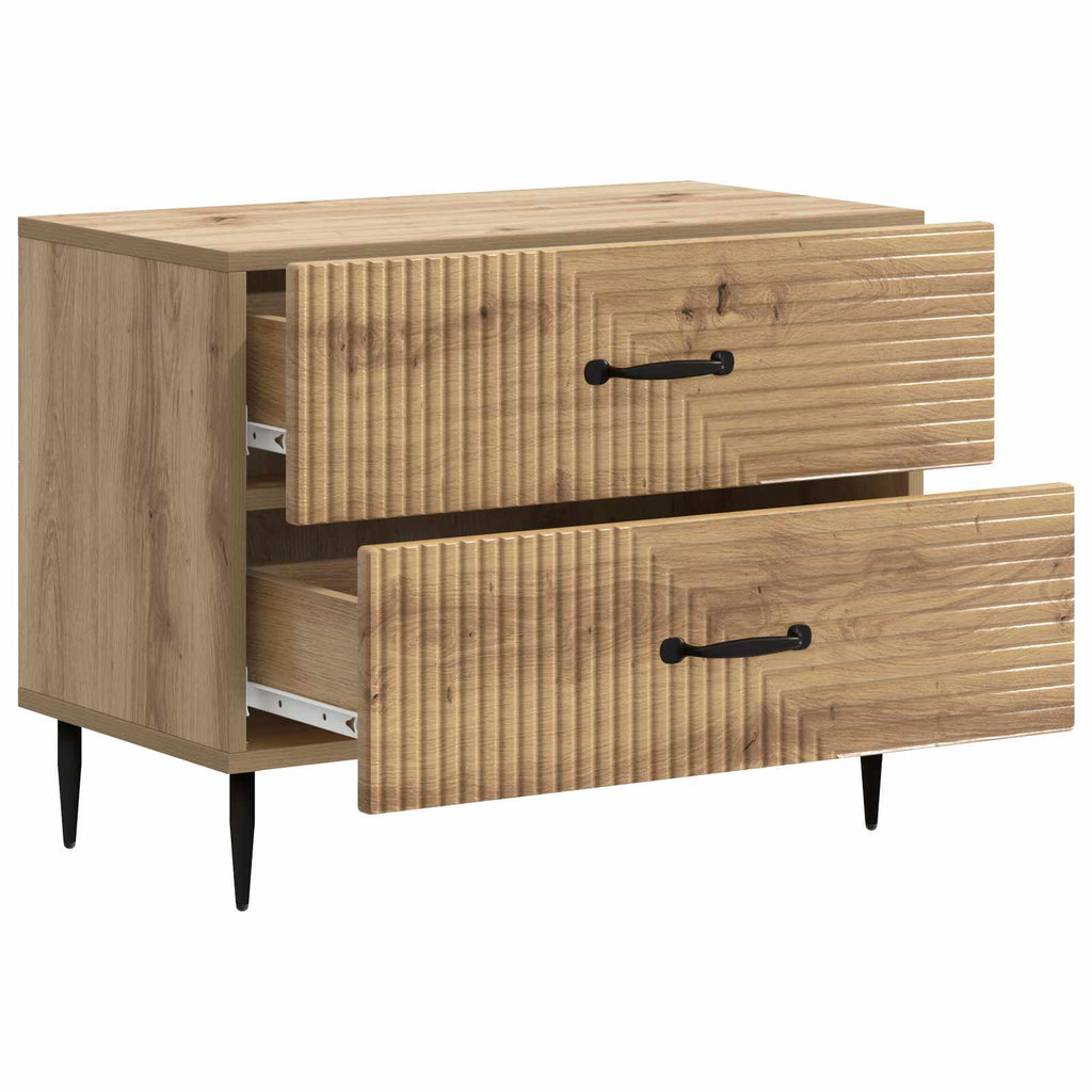 Armadio da Notte Rovere Artigianale 62 x 34,5 x 47,5 cm