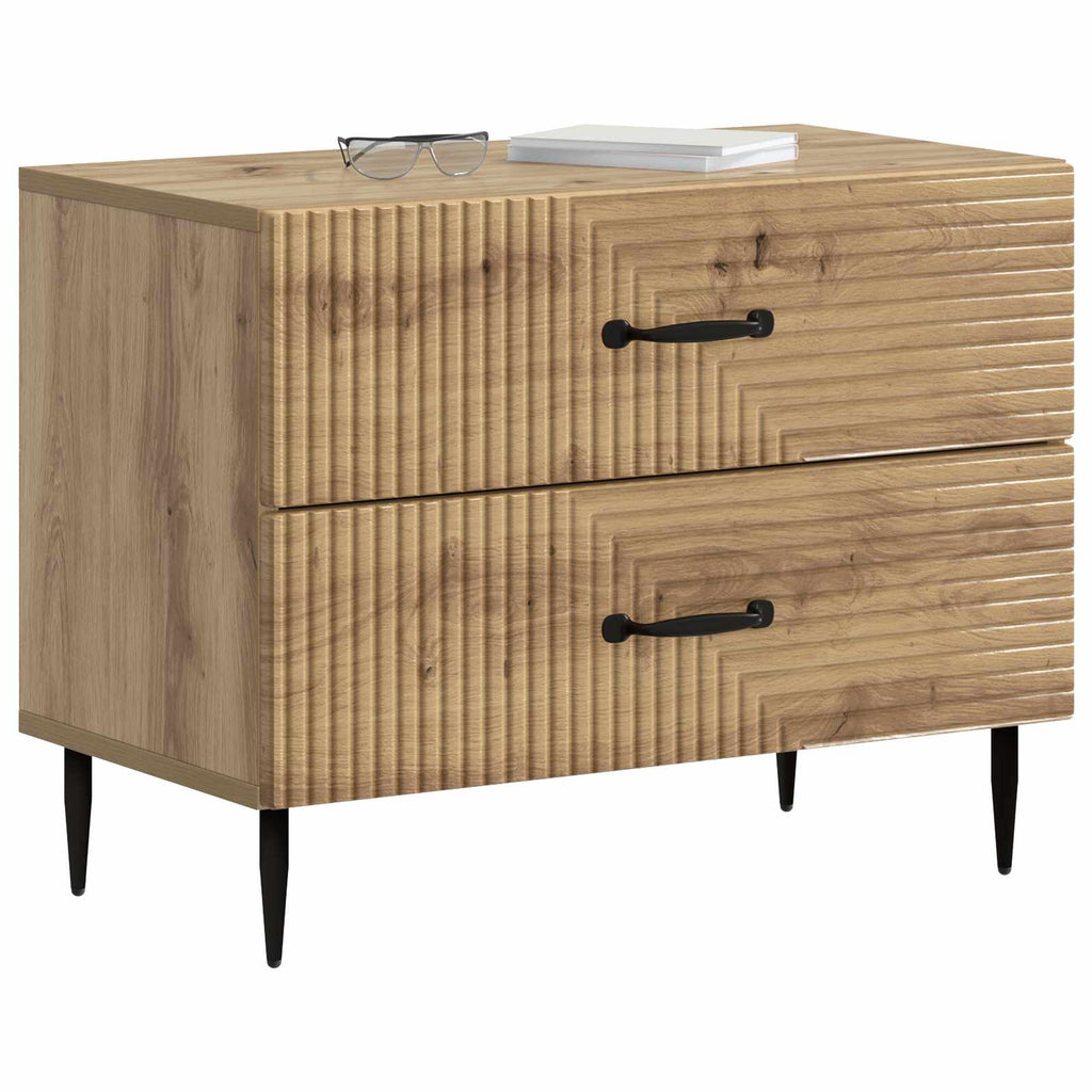 Armadio da Notte Rovere Artigianale 62 x 34,5 x 47,5 cm