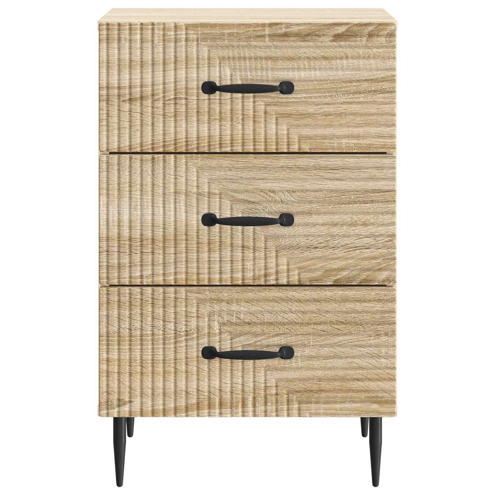 Armadio da Notte con cassetto Rovere Sonoma 43 x 41 x 66,5 cm