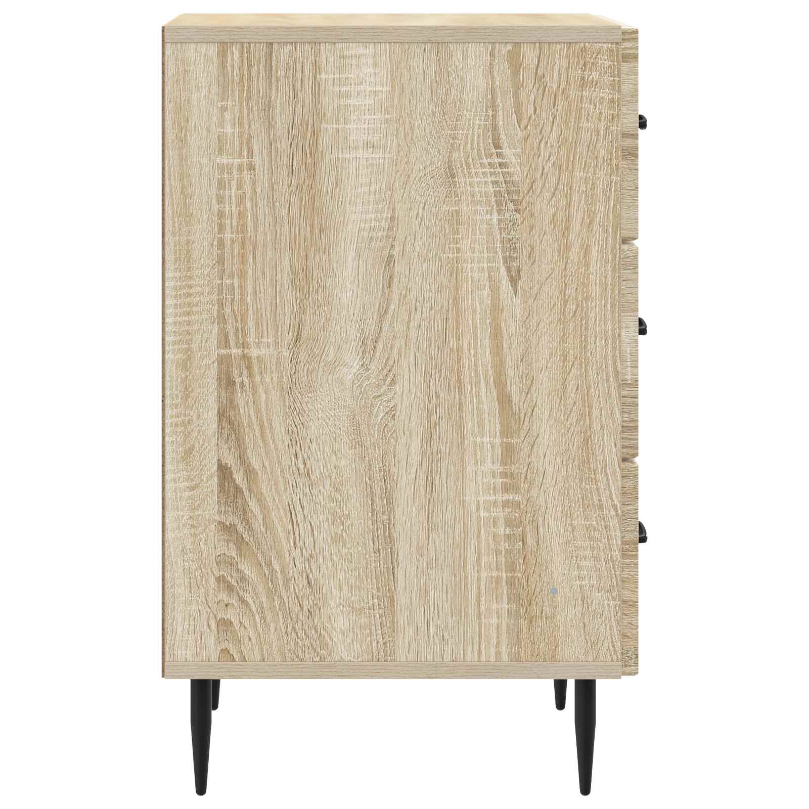 Armadio da Notte con cassetto Rovere Sonoma 43 x 41 x 66,5 cm