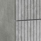 Armadio da Notte con cassetto Grigio Cemento 43 x 41 x 66,5 cm