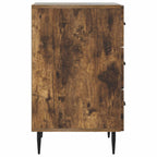 Armadio da Notte con cassetto Rovere Fumo 43 x 41 x 66,5 cm