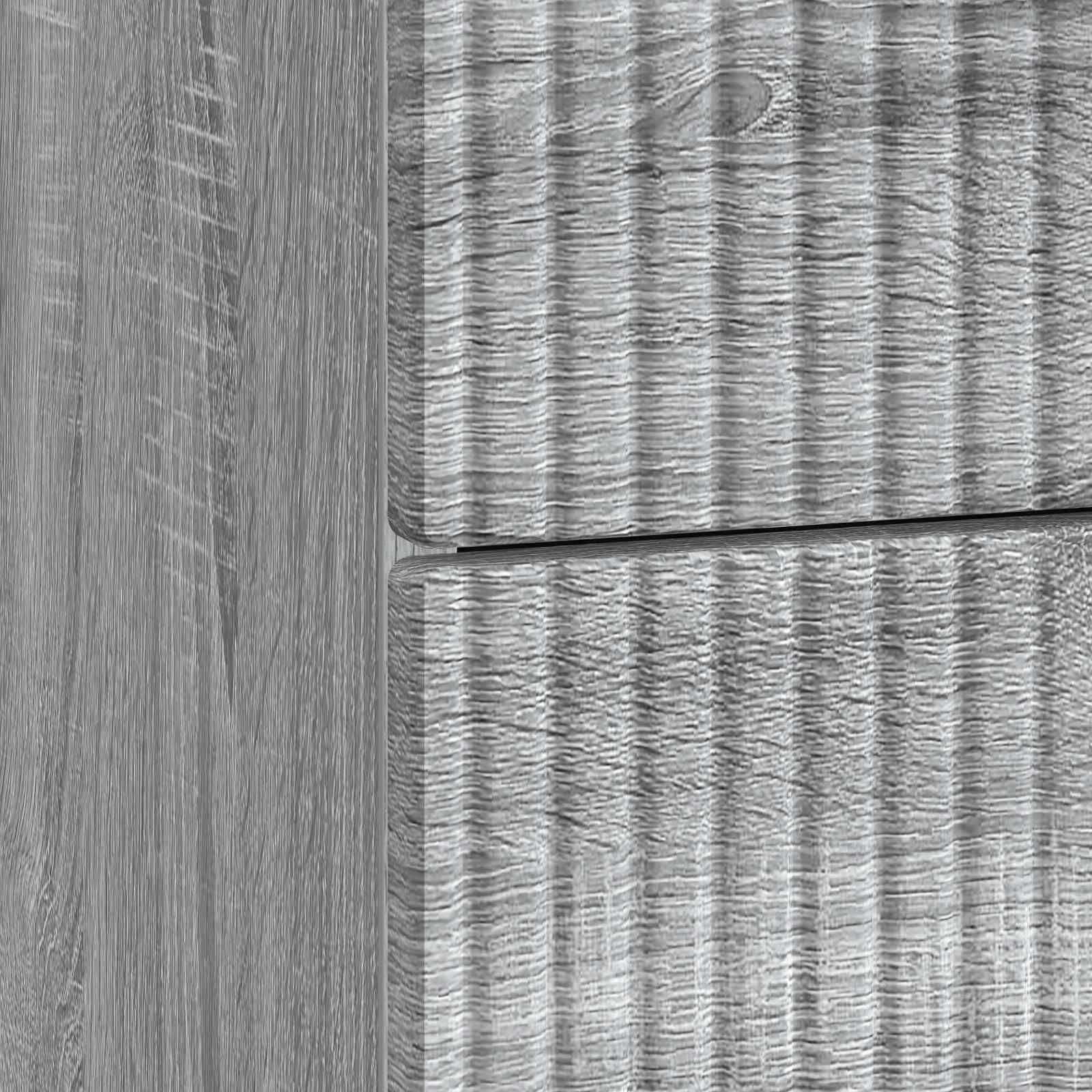 Armadio da Notte con cassetto Grigio Sonoma 43 x 41 x 66,5 cm