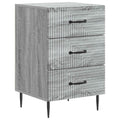 Armadio da Notte con cassetto Grigio Sonoma 43 x 41 x 66,5 cm