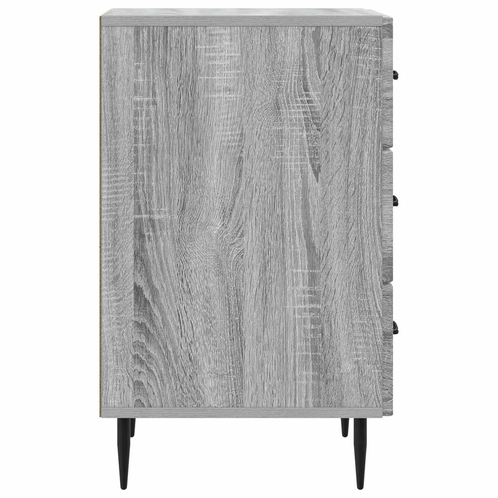 Armadio da Notte con cassetto Grigio Sonoma 43 x 41 x 66,5 cm
