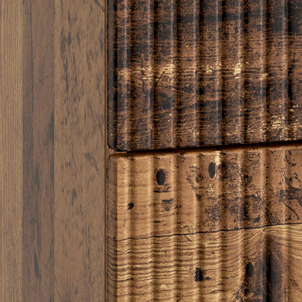 Armadio da Notte con cassetto Legno antico 43 x 41 x 66,5 cm