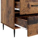 Armadio da Notte con cassetto Legno antico 43 x 41 x 66,5 cm