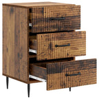 Armadio da Notte con cassetto Legno antico 43 x 41 x 66,5 cm