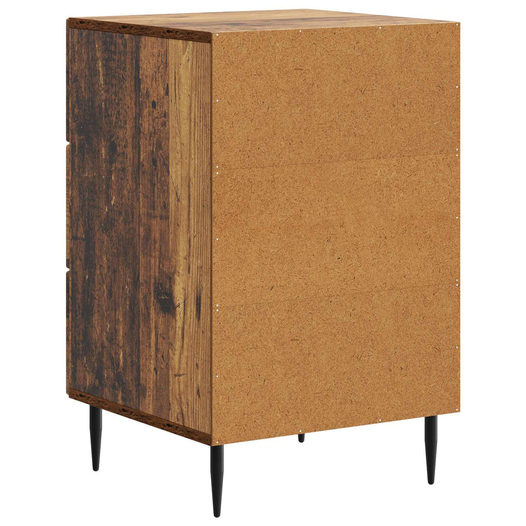 Armadio da Notte con cassetto Legno antico 43 x 41 x 66,5 cm