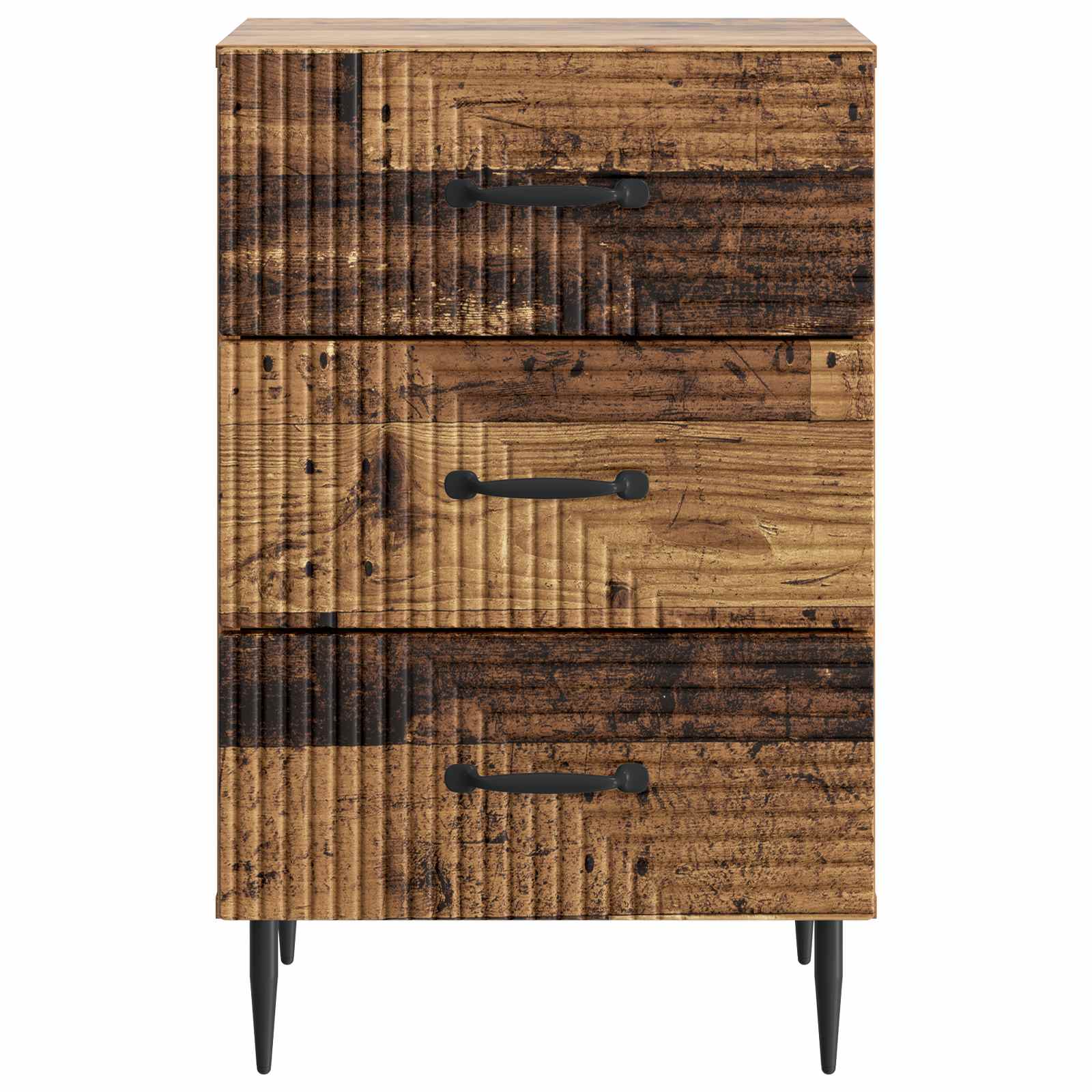 Armadio da Notte con cassetto Legno antico 43 x 41 x 66,5 cm