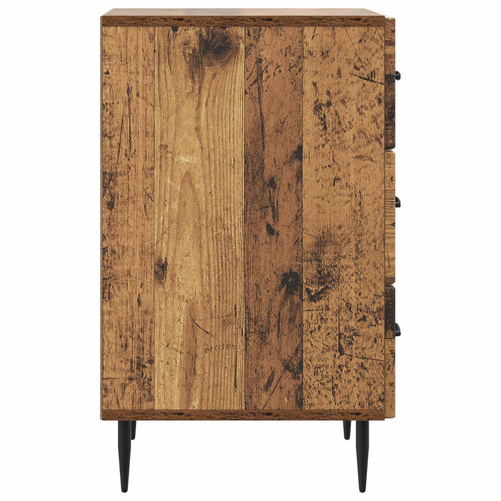 Armadio da Notte con cassetto Legno antico 43 x 41 x 66,5 cm
