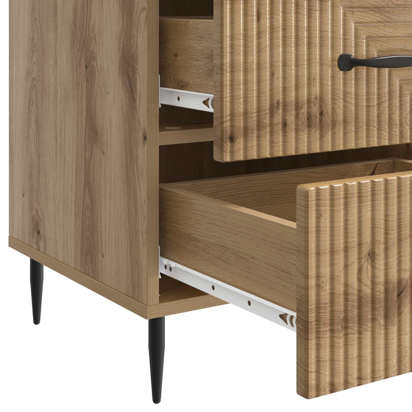 Armadio da Notte Rovere Artigianale 43 x 41 x 66,5 cm