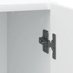 Armadio da Notte 2 pcs Bianco 43 x 34,5 x 50 cm