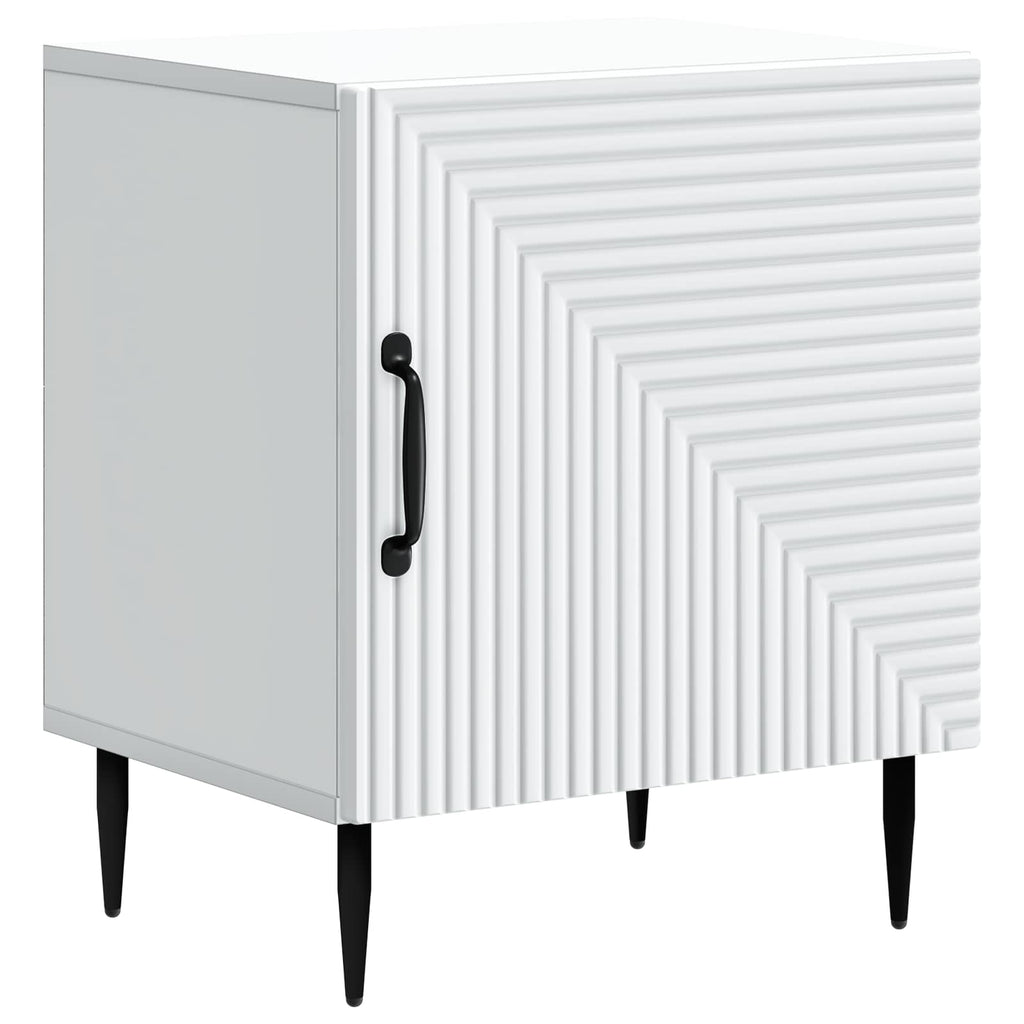 Armadio da Notte 2 pcs Bianco 43 x 34,5 x 50 cm