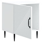 Armadio da Notte 2 pcs Bianco 43 x 34,5 x 50 cm