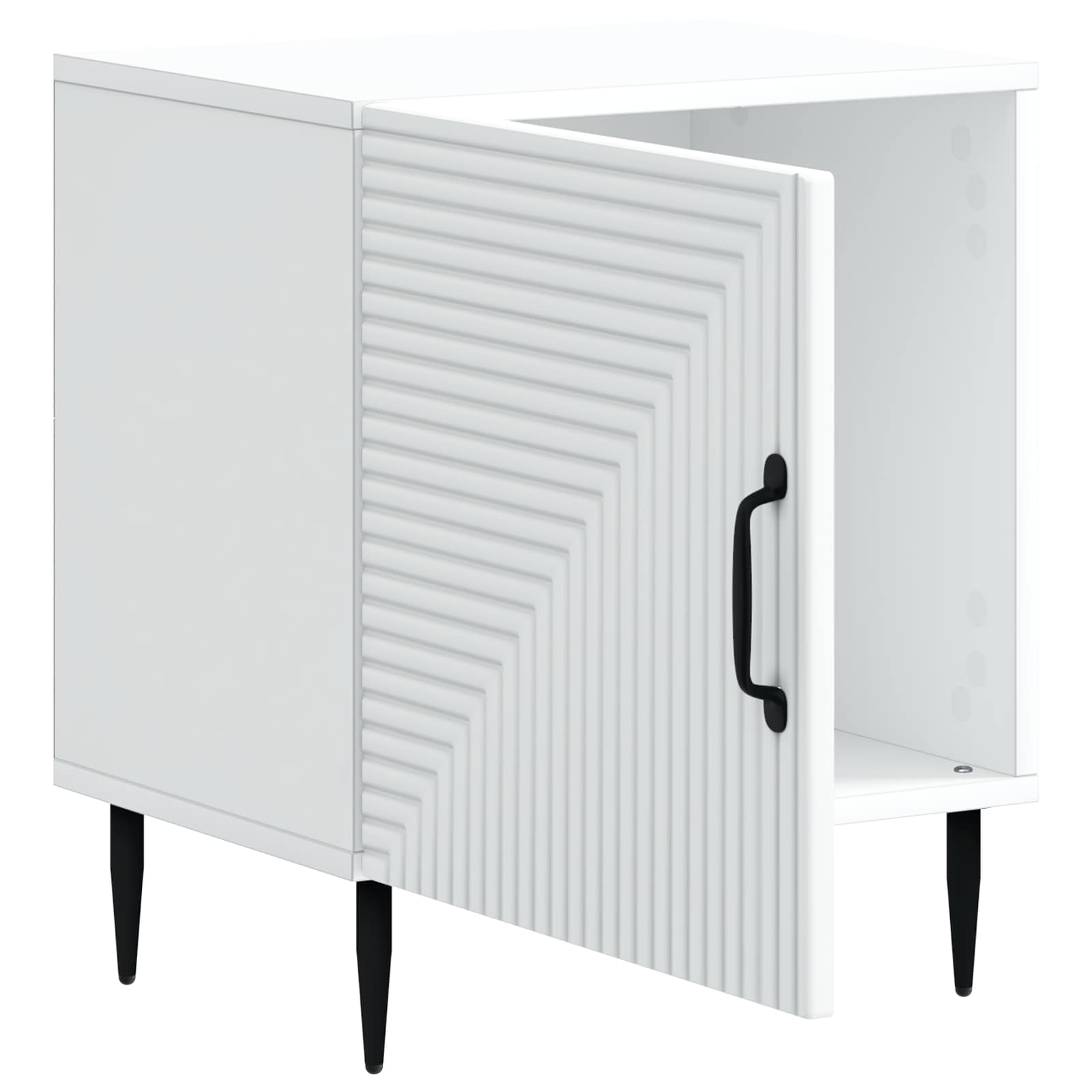 Armadio da Notte 2 pcs Bianco 43 x 34,5 x 50 cm