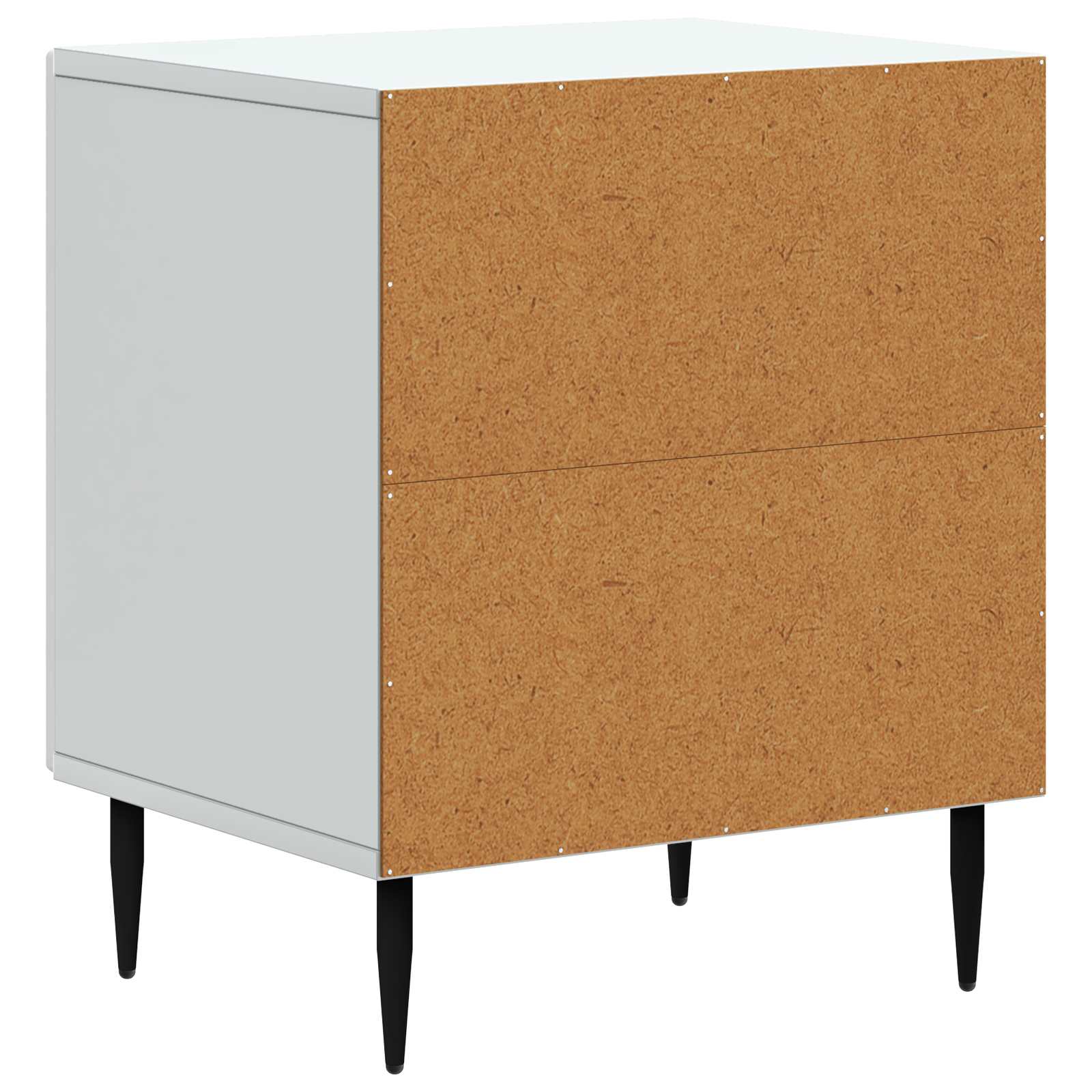 Armadio da Notte 2 pcs Bianco 43 x 34,5 x 50 cm
