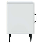 Armadio da Notte 2 pcs Bianco 43 x 34,5 x 50 cm