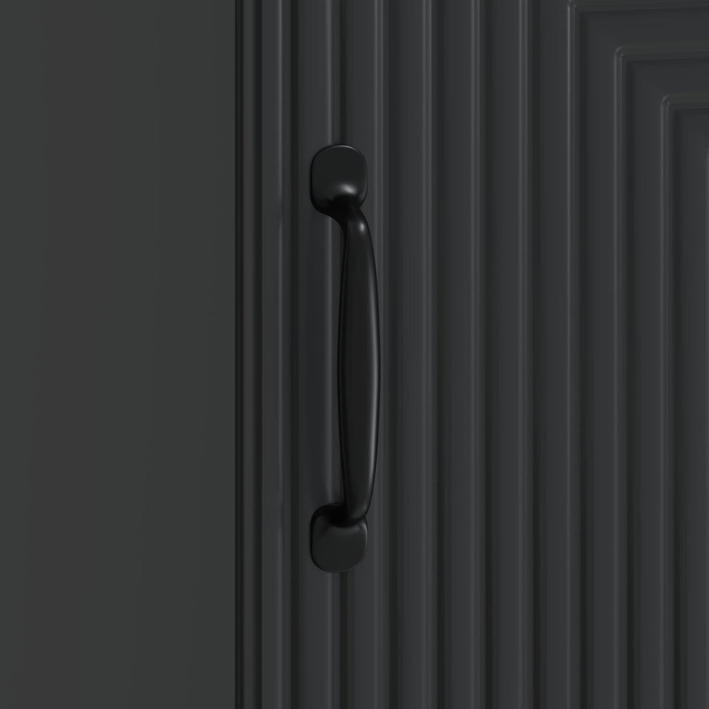 Armadio da Notte Nero 43 x 34,5 x 50 cm Legno ingegnerizzato