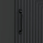 Armadio da Notte 2 pcs Nero 43 x 34,5 x 50 cm
