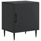 Armadio da Notte 2 pcs Nero 43 x 34,5 x 50 cm