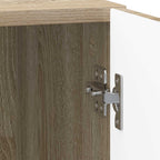 Armadio da Notte 2 pcs Rovere Sonoma 43 x 34,5 x 50 cm