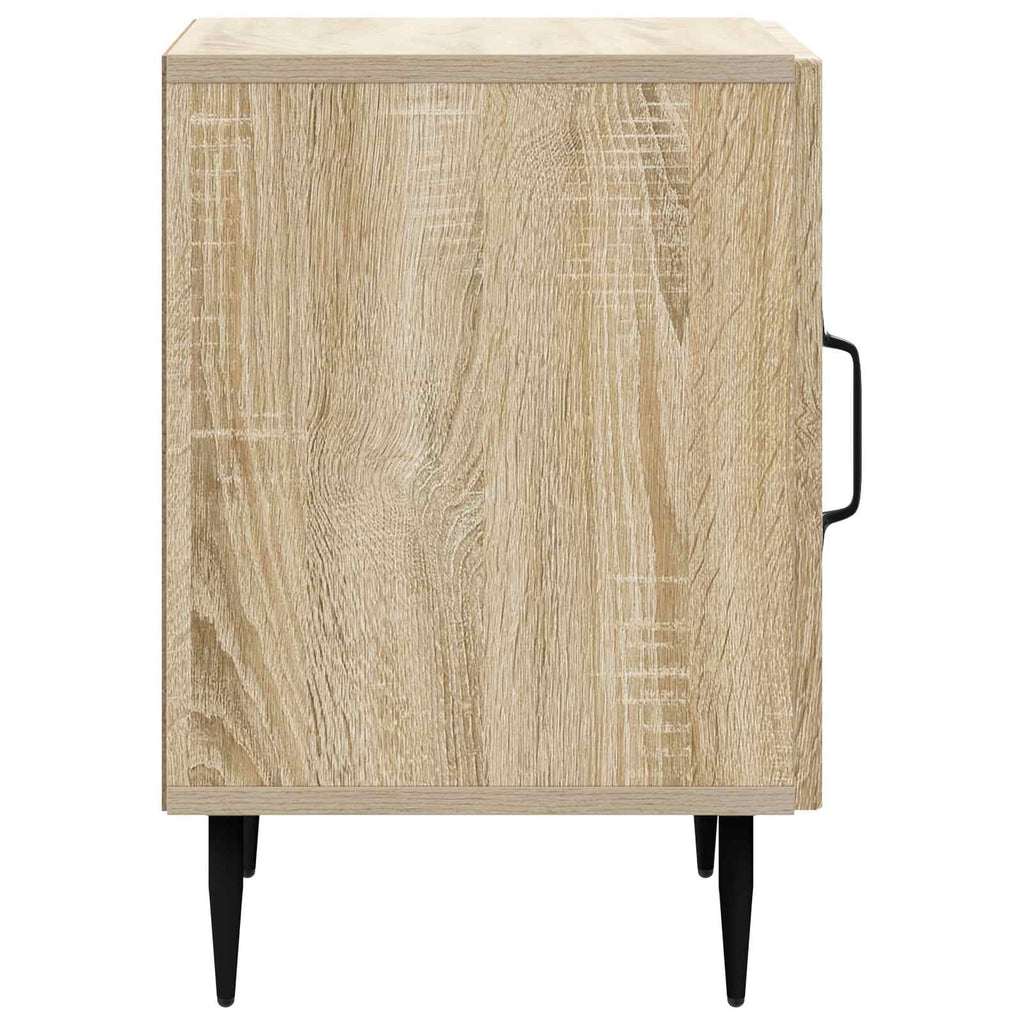 Armadio da Notte 2 pcs Rovere Sonoma 43 x 34,5 x 50 cm