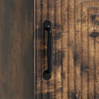 Armadio da Notte Rovere Fumo 43 x 34,5 x 50 cm