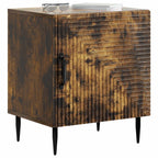 Armadio da Notte Rovere Fumo 43 x 34,5 x 50 cm