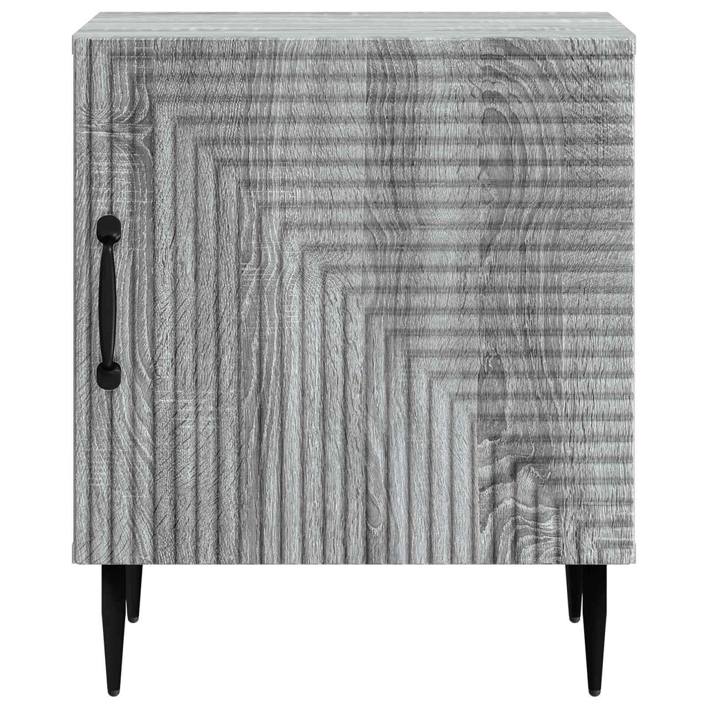 Armadio da Notte Grigio Sonoma 43 x 34,5 x 50 cm