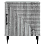 Armadio da Notte Grigio Sonoma 43 x 34,5 x 50 cm