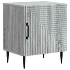 Armadio da Notte 2 pcs Grigio Sonoma 43 x 34,5 x 50 cm