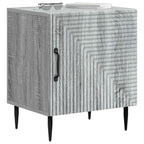Armadio da Notte 2 pcs Grigio Sonoma 43 x 34,5 x 50 cm