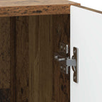Armadio da Notte 2 pcs Legno antico 43 x 34,5 x 50 cm