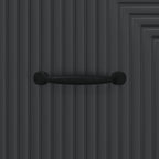 Mobile con Cassetti Nero 66 x 34,5 x 89,5 cm