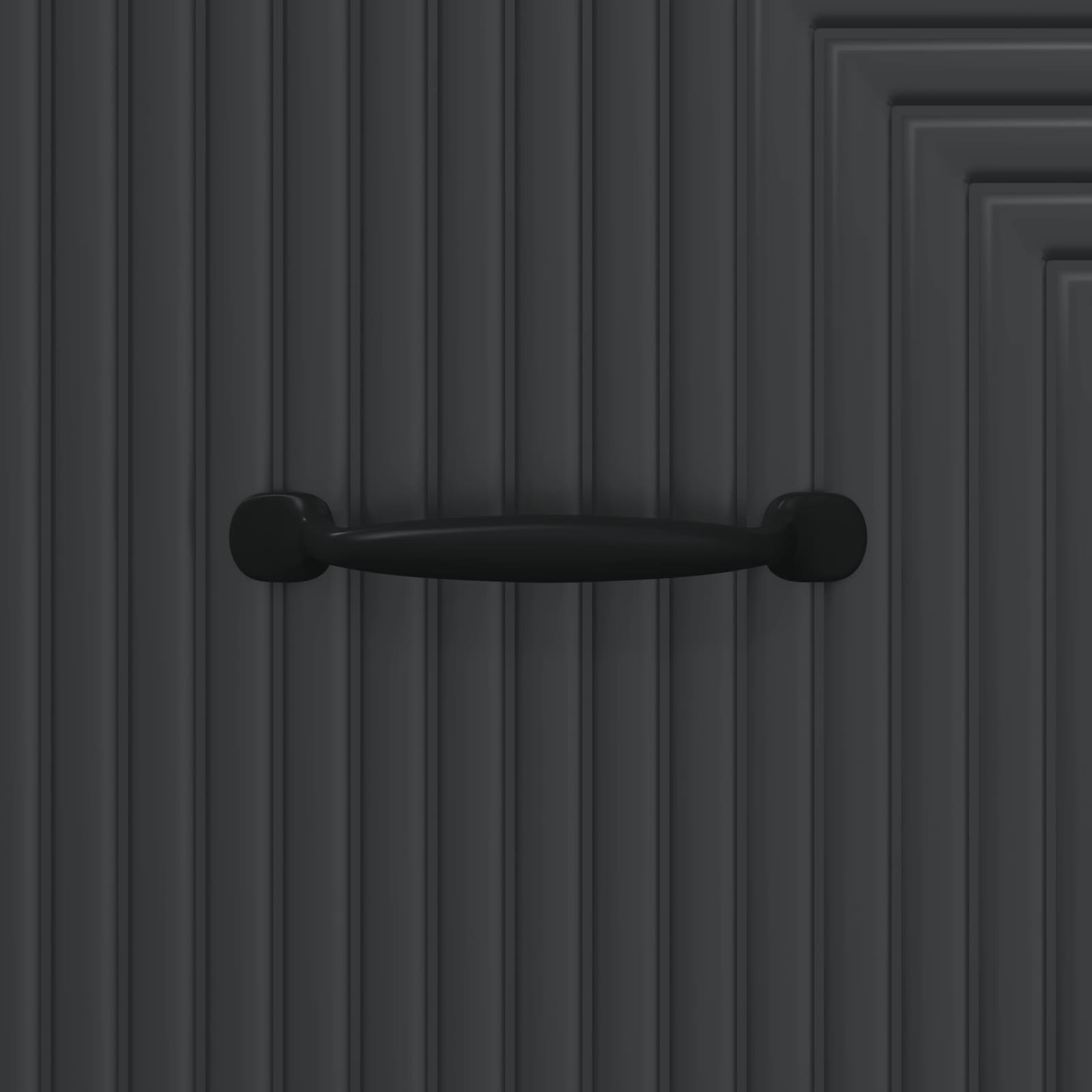 Mobile con Cassetti Nero 66 x 34,5 x 89,5 cm