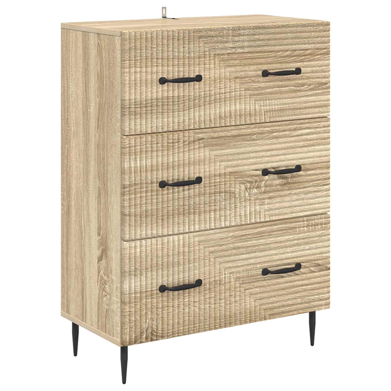 Mobile con Cassetti Rovere Sonoma 66 x 34,5 x 89,5 cm