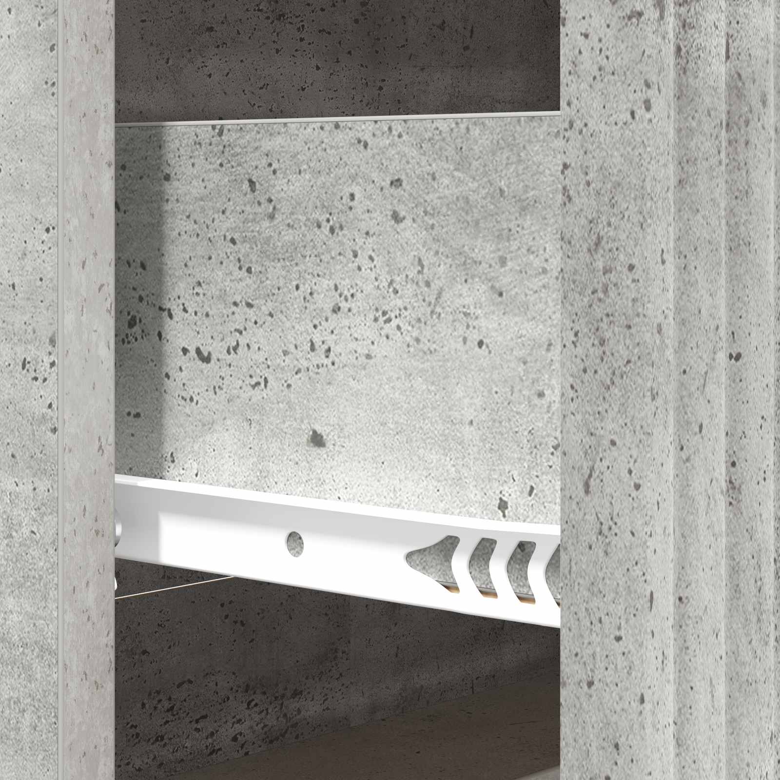 Mobile con Cassetti Grigio Cemento 66 x 34,5 x 89,5 cm
