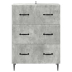 Mobile con Cassetti Grigio Cemento 66 x 34,5 x 89,5 cm