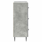 Mobile con Cassetti Grigio Cemento 66 x 34,5 x 89,5 cm